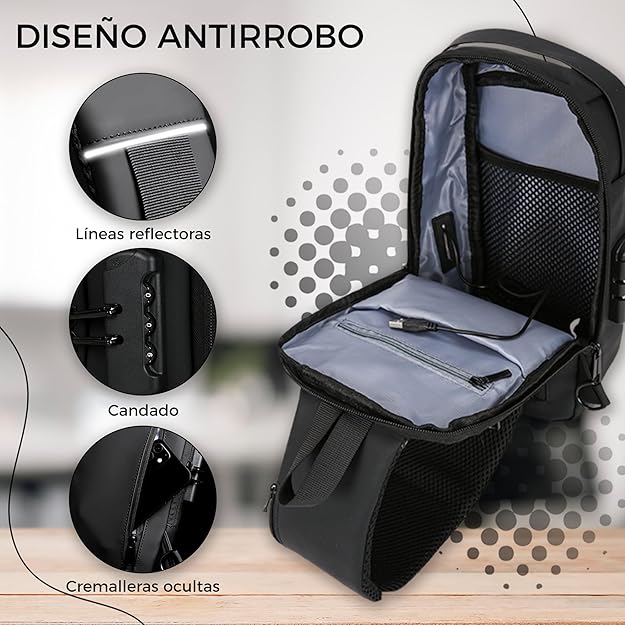MOCHILA ANTIRROBO: SEGURIDAD Y ESTILO EN CADA AVENTURA