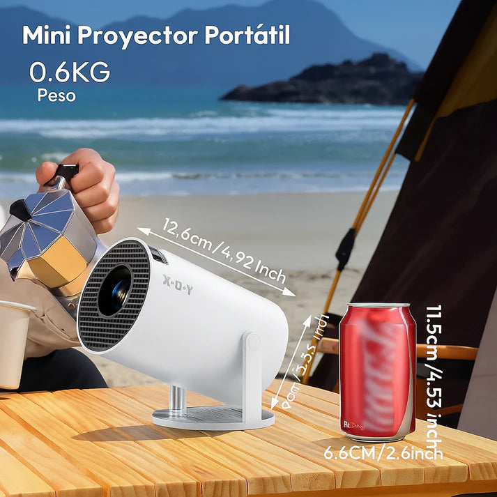 🎬 VIVE EL CINE EN CASA: NOCHES ÚNICAS CON TU MINI PROYECTOR FULL HD