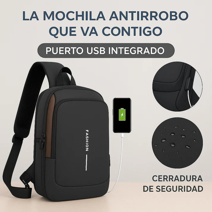 MOCHILA ANTIRROBO: SEGURIDAD Y ESTILO EN CADA AVENTURA