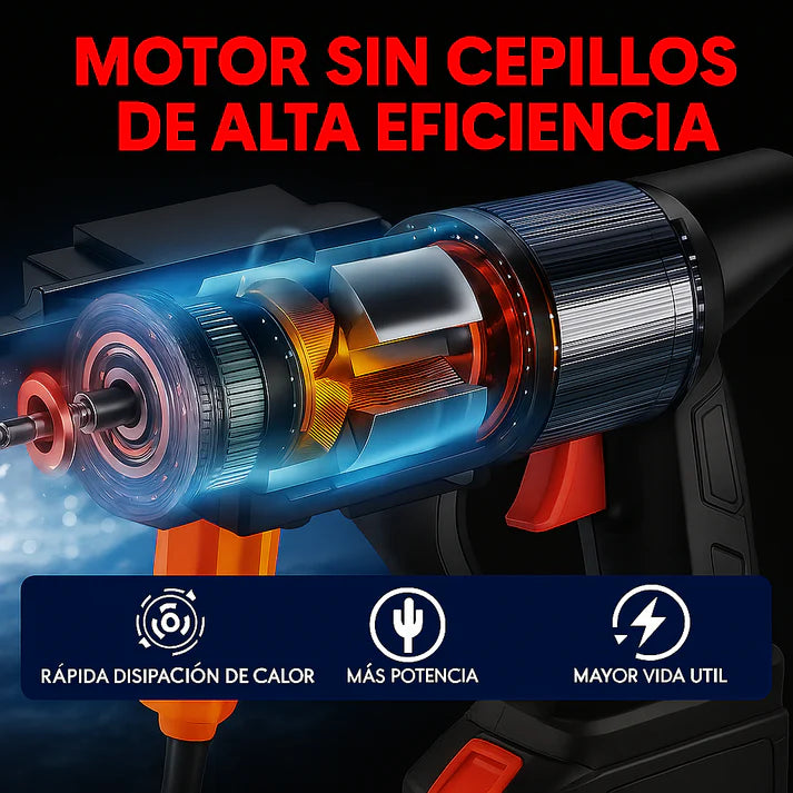 💦 Pistola Hidrolavadora PRO Limpieza a Presión de Alta Potencia