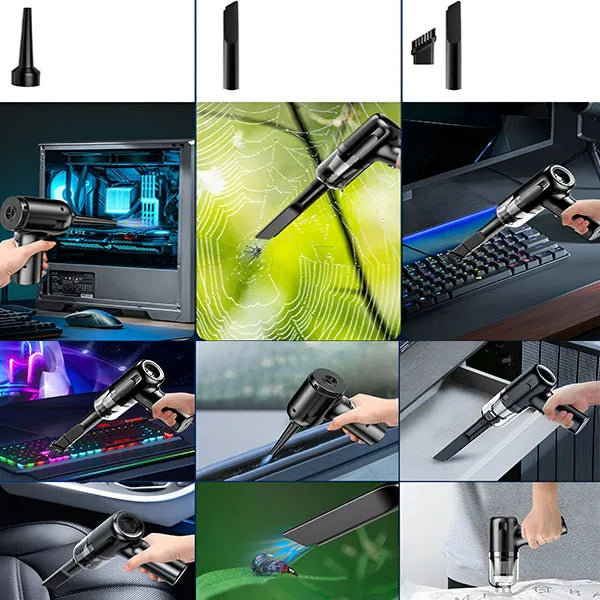 CLEAN JET™ – ASPIRADORA PORTÁTIL 5 EN 1 POTENCIA PROFESIONAL EN LA PALMA DE TU MANO