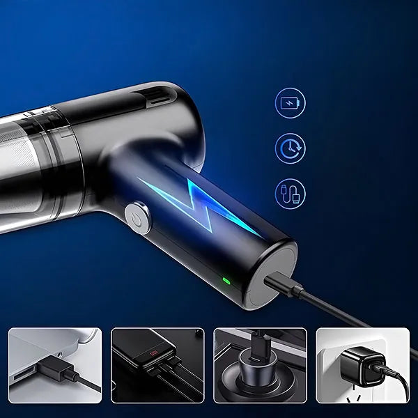 CLEAN JET™ – ASPIRADORA PORTÁTIL 5 EN 1 POTENCIA PROFESIONAL EN LA PALMA DE TU MANO