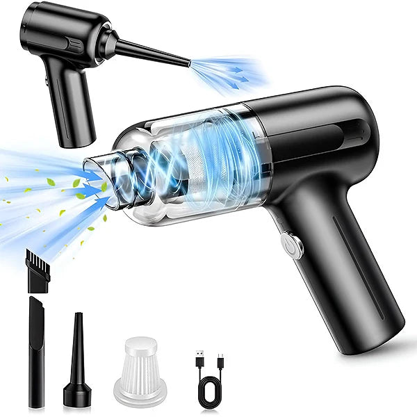 CLEAN JET™ – ASPIRADORA PORTÁTIL 5 EN 1 POTENCIA PROFESIONAL EN LA PALMA DE TU MANO